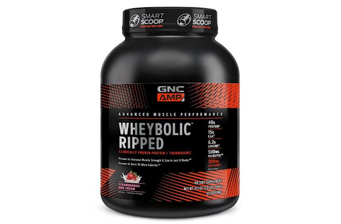 GNC Amp Wheybolic Ripped Performance Protein + Thermogenic
